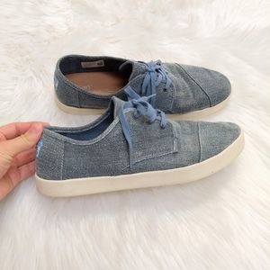 Toms men's denim sneakers